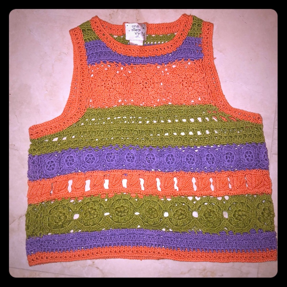 Crocheted top
